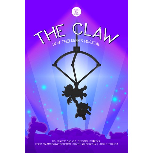 Design eye-catching poster for new musical “The Claw” Design by Iamharen