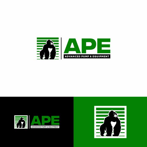 APE (Advanced Pump and Equipment) logo redesign Design by Aanz ✅