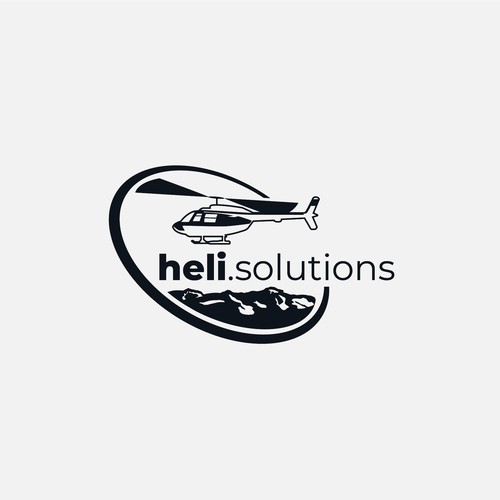 Heli.Solutions logo Design by teknique®