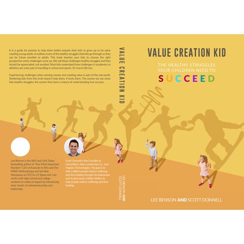 Design a simple, modern book cover that pops to make a huge social impact Design by Aaniyah.ahmed