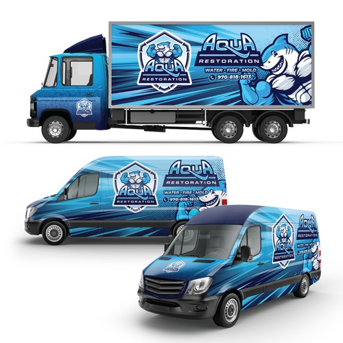 Sharp van wraps Design by Nipakorn.p