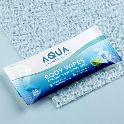 AQUA SHOWER WIPES :D Design by MeDesign✦