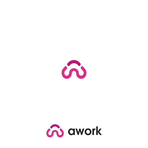 New logo for AI-based productivity software "awork" Diseño de Lumbeard