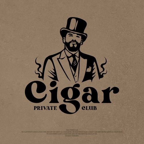 Cigar Private Club Design by Sukrawinata