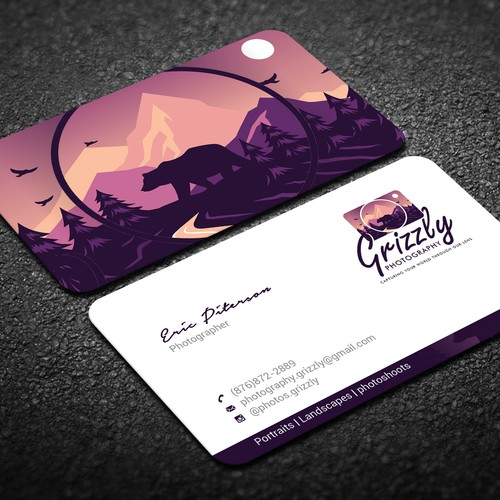 Unique business card design for Photography Business Design réalisé par CurveSky™ ☑️