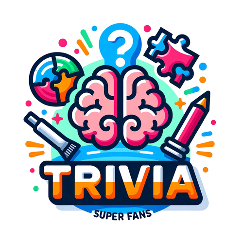 SUPER FANS Theme Trivia Series Logo Design by alefajardo94