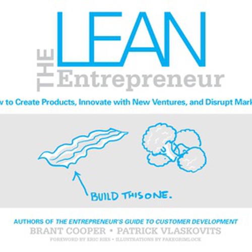 EPIC book cover needed for The Lean Entrepreneur! Ontwerp door A.MillerDesign