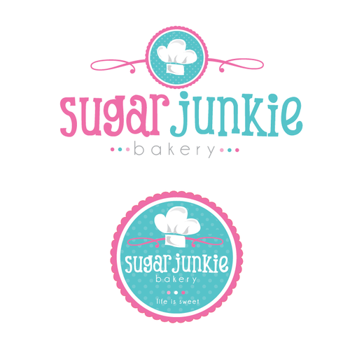 Sugar Junkie Bakery needs a logo! デザイン by PrettynPunk