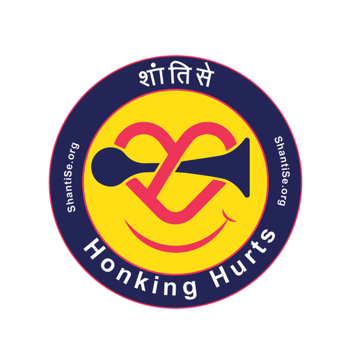 Designs for a no-honking campaign Design by SilverPen Designs