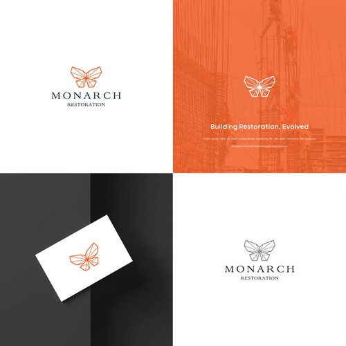 Design a modern clean logo package for a restoration company Design by Danny A