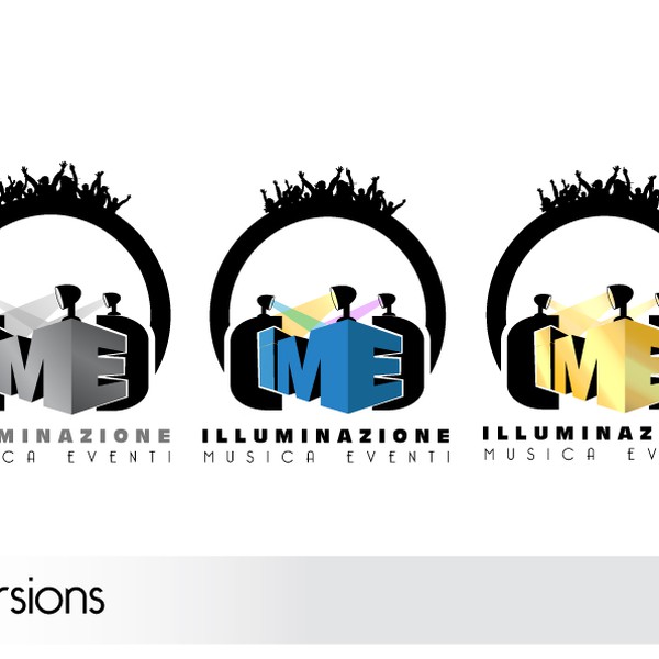 catchy logo for parties and events luxury