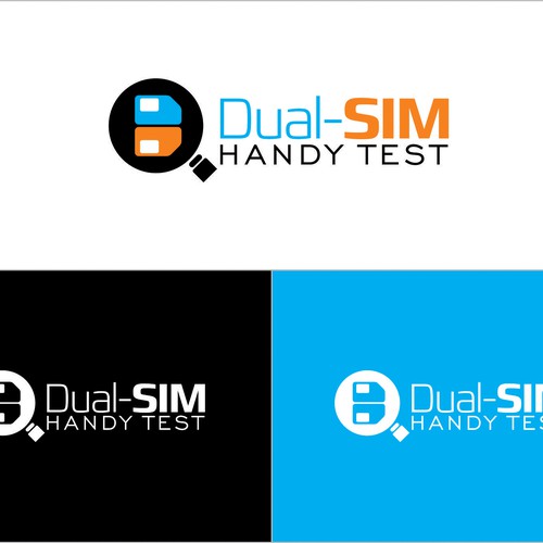 1 fresh logo for a website reviewing 2-SIM smartphones Design by XarXi