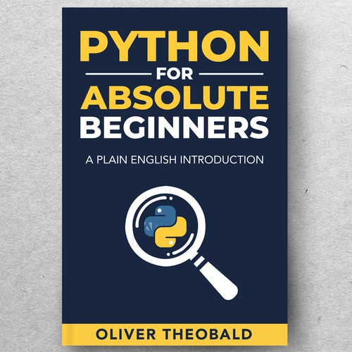 Design e-book cover for Python-ontwerp door ryanurz