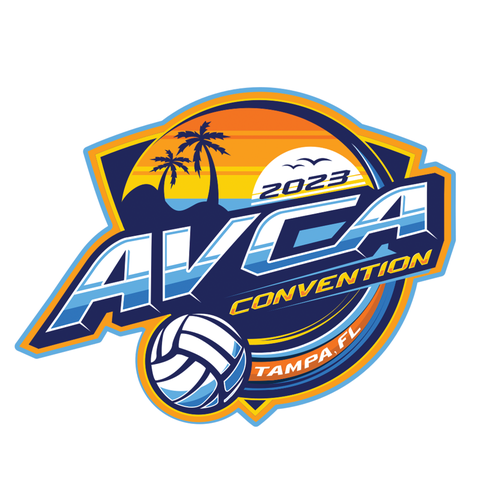 Volleyball Coaches Convention - Tampa, Florida Design by bomba