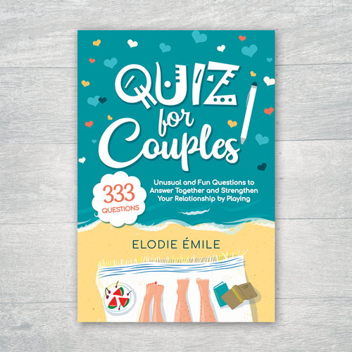 Design a book cover for a Couples Quiz Design by Allure