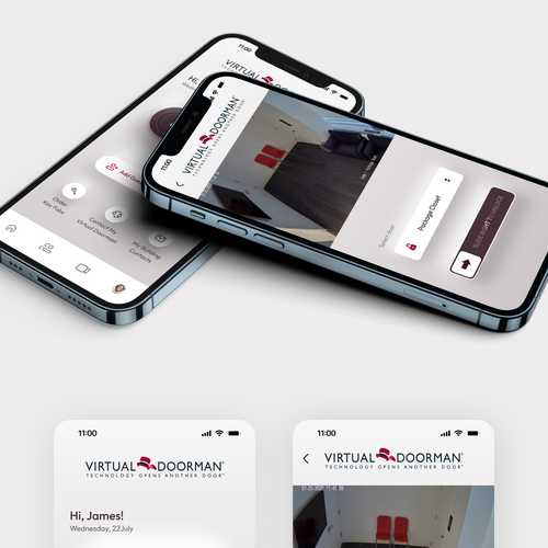 App redesign Design by ozonestyle