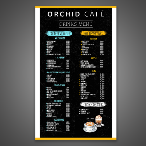 Design-Entwurf in der Kategorie Speisekarte von Schöpfer