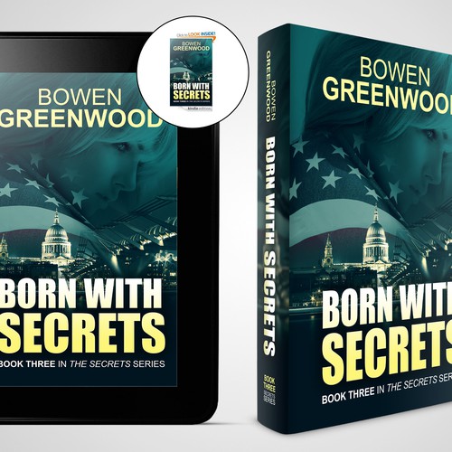 Book cover for a political thriller with Christian themes Design by MartaCH