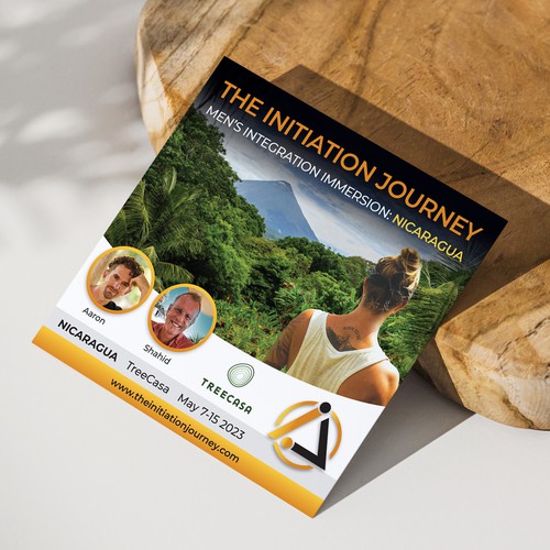 The Initiation Journey Retreat for Men Design by Jordon