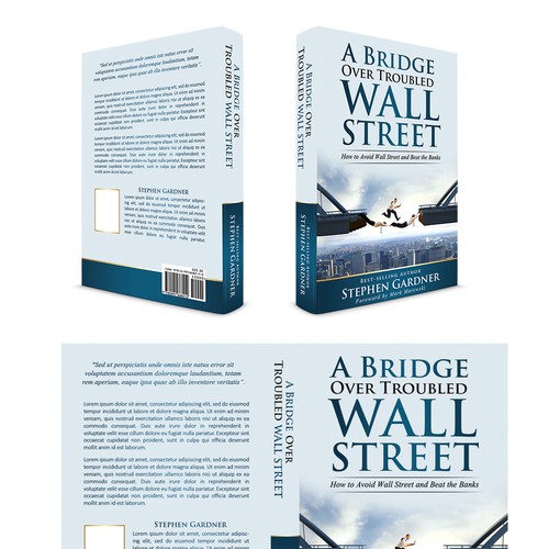 best-selling author working on 4th book on retirement planning. Design by Mila.