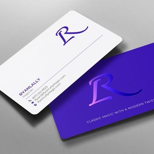 Design a magician's business card Design by chandrayaan.creative