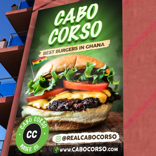 Billboard for Burger Company Design by Joabe Alves