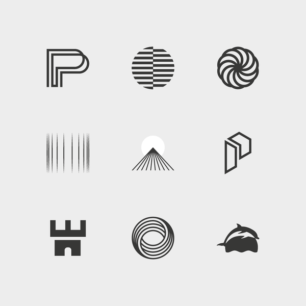 Design by Clapham Creative titled "Logomarks"