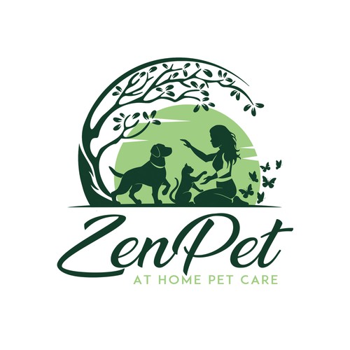 ZenPet Logo Project Design by Stonenail