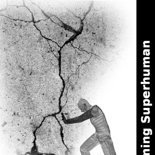 "Becoming Superhuman" Book Cover Design by Blissful ✨ Pixels