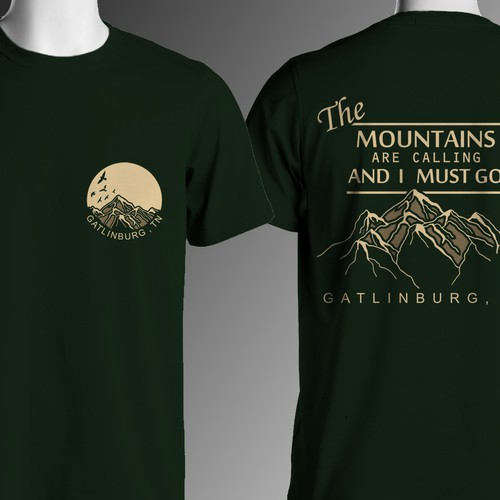Gatlinburg TN, Smoky Mountains T-Shirt Design Contest! | T-shirt contest