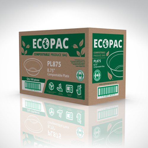 ECO FRIENDLY PACKAGING BOX DESIGN Design by Dimarchgrafic