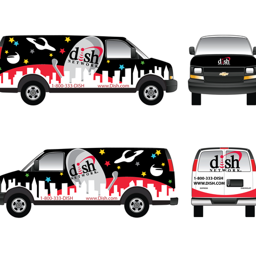 V&S 002 ~ REDESIGN THE DISH NETWORK INSTALLATION FLEET Design by aedeth15