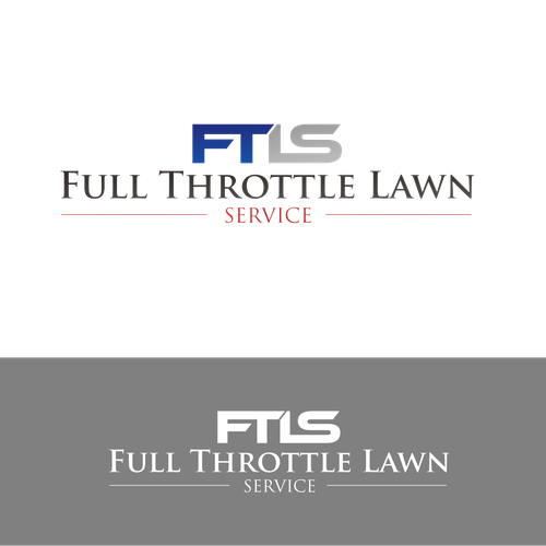 コンペ「New logo wanted for Full Throttle Lawn Service」のデザイン by 'Atijaさん 