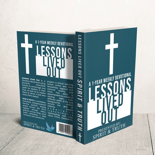 We need a captivating cover for our 1-year Devotional! Design by Zahari Studio