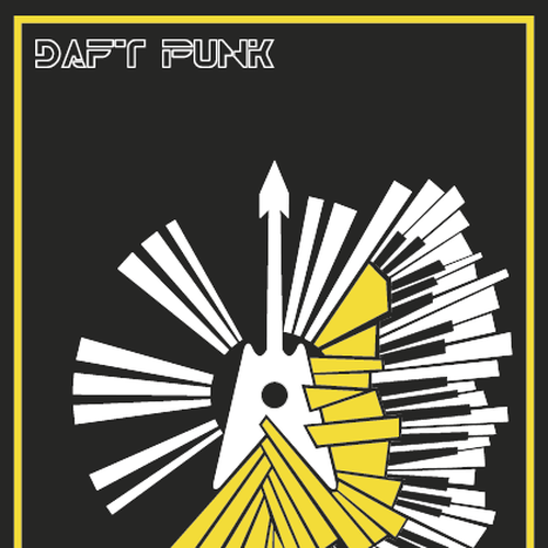 99designs community contest: create a Daft Punk concert poster Design von Carlota GT