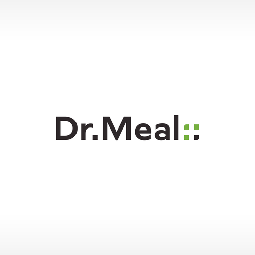 Meal Replacement Powder - Dr. Meal Logo Diseño de MARSa ❤