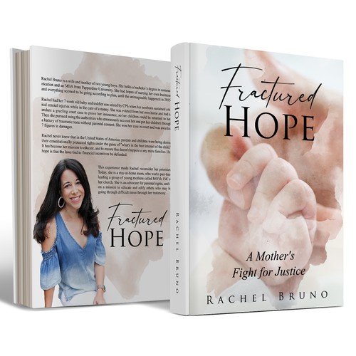Fractured Hope Book cover Design by Iva23