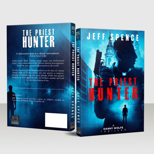 Mystery-thriller book cover (first in a series) Design by didiwahyudi.trend