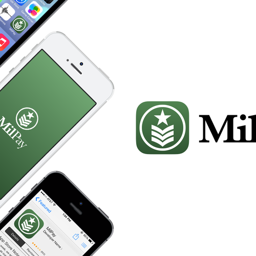 Create a winning logo for a new military financial mobile app! Design by Pippo Franco