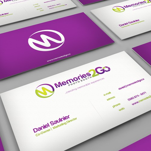 Create a business card for Luxurious Photo Booth Rentals! Design by N.Rc