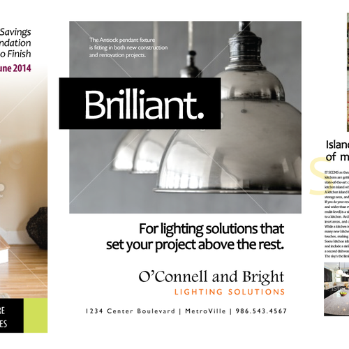 Eye Catching Advertising Magazine Layout needed for the Home Build Industry Design by poppins