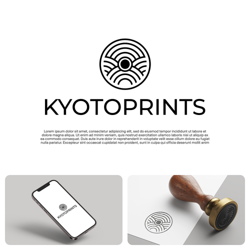 Design a modern minimalist logo for a Japanese art gallery Design por firmanoid