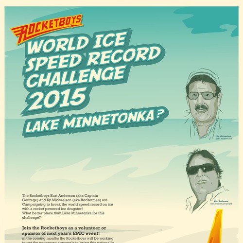 Create event poster for World Record Speed Event! Design by prim