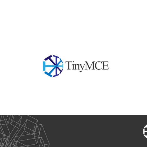 Logo for TinyMCE Website Réalisé par labsign
