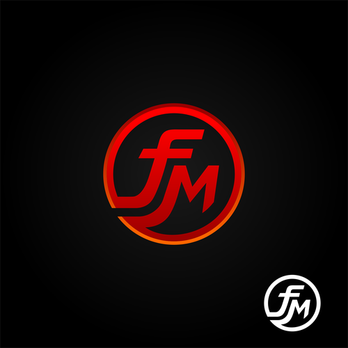 Design a plain logo with 2 initials - Easy to design! Clear instructions Design by m j ◥