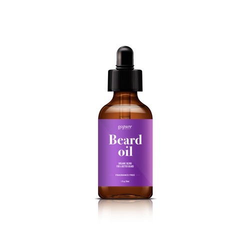 Create a High End Label for an All Natural Beard Oil! Réalisé par Dennotben