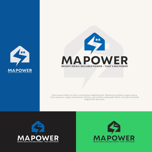 MA Power-ontwerp door afif_rayyan