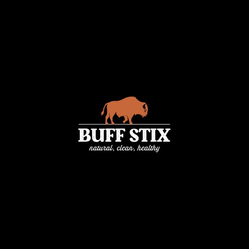 Buff Stix...Lean, Delicious, Buffalo Strong. Design by knight brands™