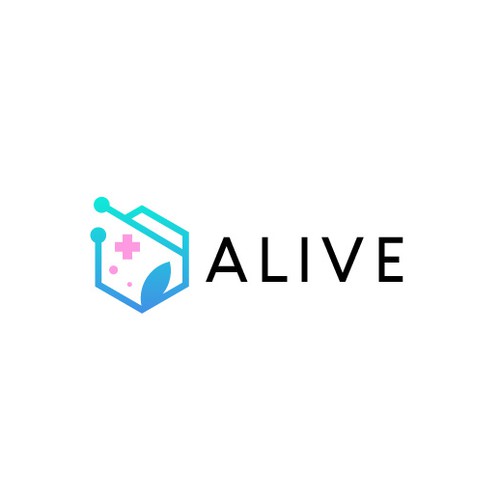 Design a logo for a research project called: ALIVE Design réalisé par rzaltf