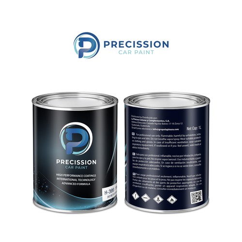 Label for Professional Automotive Refinish Products Design réalisé par creationMB